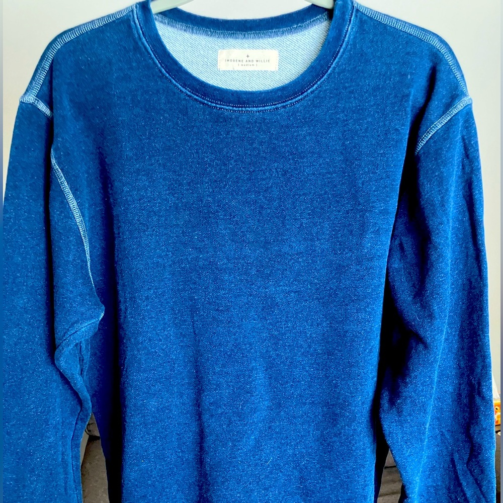 Imogene + Willie Indigo Sweatshirt